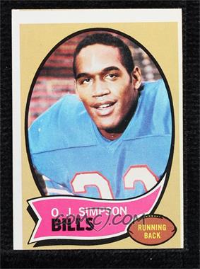 1970 Topps - [Base] #90 - O.J. Simpson