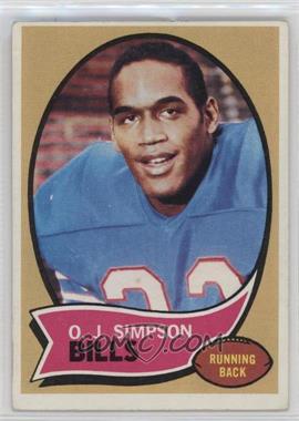 1970 Topps - [Base] #90 - O.J. Simpson