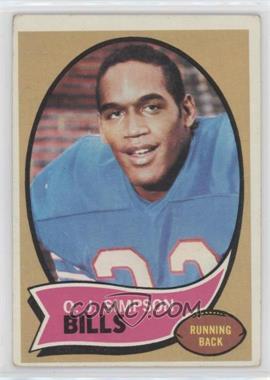 1970 Topps - [Base] #90 - O.J. Simpson