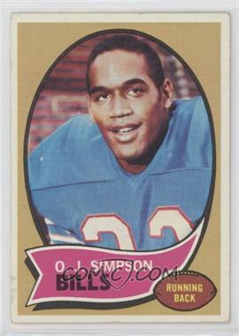 1970 Topps - [Base] #90 - O.J. Simpson