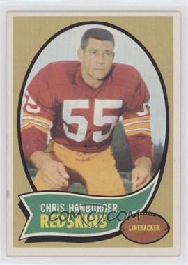 1970 Topps - [Base] #93 - Chris Hanburger [Good to VG‑EX]