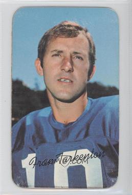 1970 Topps Super - [Base] #1 - Fran Tarkenton [Good to VG‑EX]