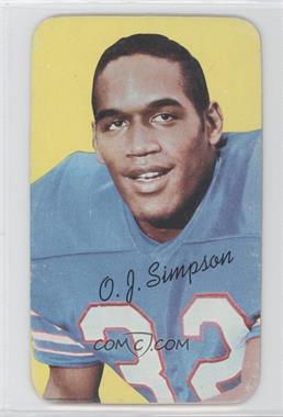 1970 Topps Super - [Base] #24 - O.J. Simpson