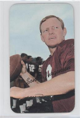 1970 Topps Super - [Base] #6 - Sonny Jurgensen