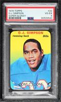 O.J. Simpson [PSA 4 VG‑EX]