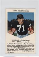 Lefty Hendrickson