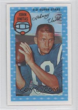 1971 Kellogg's 3-D - [Base] #28 - Johnny Unitas