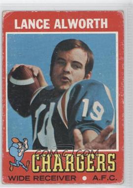 1971 Topps - [Base] #10 - Lance Alworth [Poor to Fair]