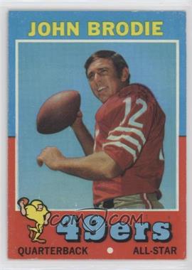 1971 Topps - [Base] #100 - John Brodie