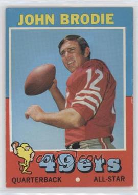 1971 Topps - [Base] #100 - John Brodie