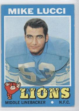 1971 Topps - [Base] #105 - Mike Lucci
