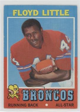 1971 Topps - [Base] #110 - Floyd Little [Good to VG‑EX]