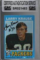 Larry Krause [CAS Certified Sealed]