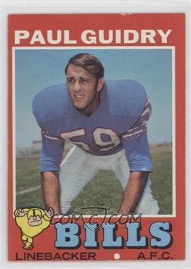 1971 Topps - [Base] #138 - Paul Guidry