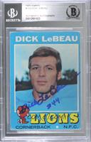 Dick LeBeau [BAS BGS Authentic]