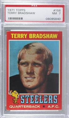 1971 Topps - [Base] #156 - Terry Bradshaw [PSA 7 NM]