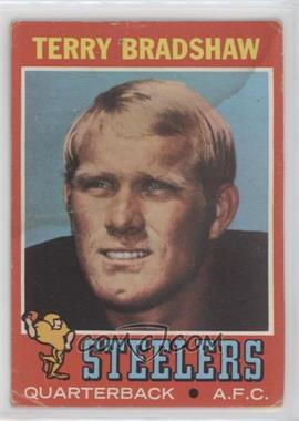 1971 Topps - [Base] #156 - Terry Bradshaw [Poor to Fair]