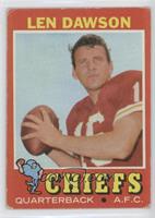 Len Dawson [Poor to Fair]