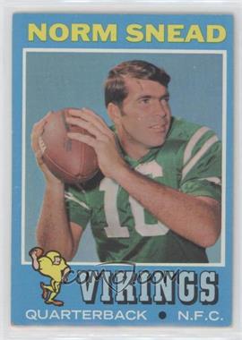 1971 Topps - [Base] #184 - Norm Snead