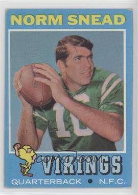 1971 Topps - [Base] #184 - Norm Snead