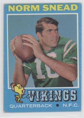 1971 Topps - [Base] #184 - Norm Snead