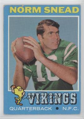 1971 Topps - [Base] #184 - Norm Snead