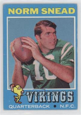 1971 Topps - [Base] #184 - Norm Snead