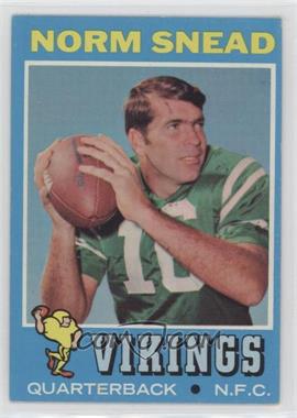 1971 Topps - [Base] #184 - Norm Snead