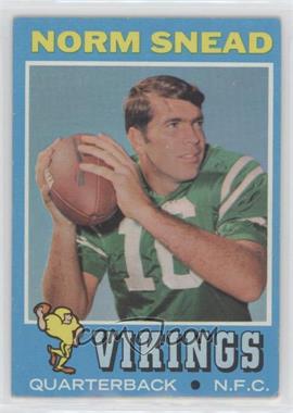 1971 Topps - [Base] #184 - Norm Snead