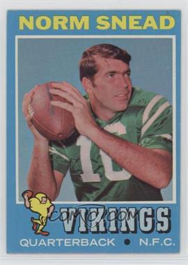 1971 Topps - [Base] #184 - Norm Snead