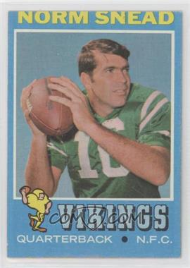 1971 Topps - [Base] #184 - Norm Snead