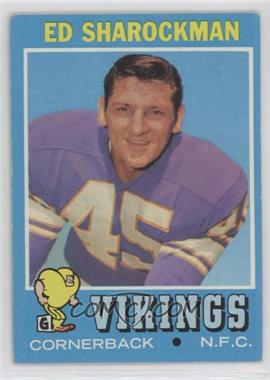 1971 Topps - [Base] #253 - Ed Sharockman