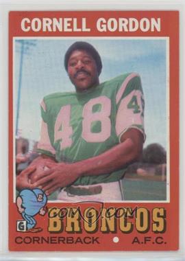 1971 Topps - [Base] #256 - Cornell Gordon