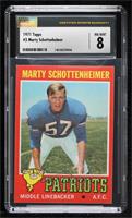 Marty Schottenheimer [CSG 8 NM/Mint]