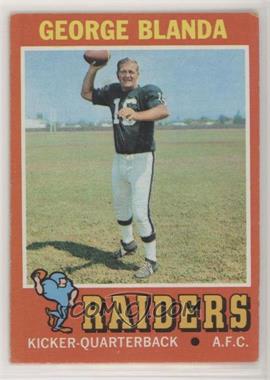 1971 Topps - [Base] #39 - George Blanda