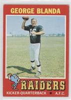 George Blanda [Good to VG‑EX]