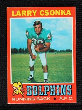 1971 Topps - [Base] #45 - Larry Csonka