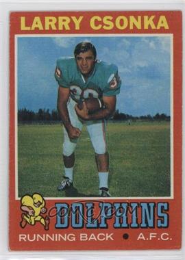 1971 Topps - [Base] #45 - Larry Csonka