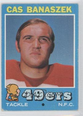 1971 Topps - [Base] #52 - Cas Banaszek [Good to VG‑EX]