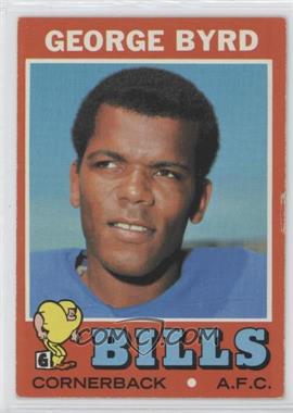 1971 Topps - [Base] #58 - George Byrd [Good to VG‑EX]