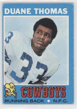 1971 Topps - [Base] #65 - Duane Thomas [Good to VG‑EX]