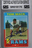 Tom Mack [CAS Certified Sealed]