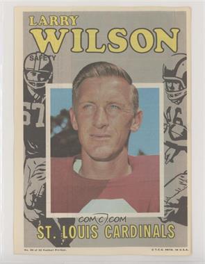 1971 Topps Football Pin-Ups - [Base] #20 - Larry Wilson
