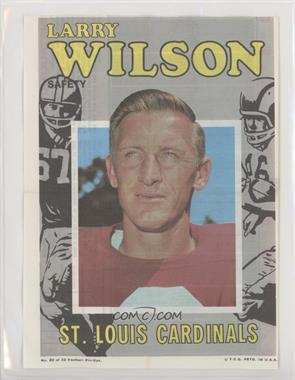 1971 Topps Football Pin-Ups - [Base] #20 - Larry Wilson