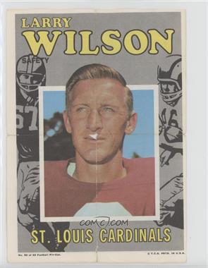 1971 Topps Football Pin-Ups - [Base] #20 - Larry Wilson [Poor to Fair]