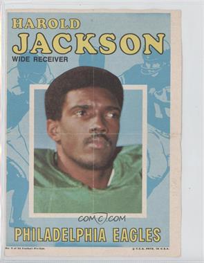 1971 Topps Football Pin-Ups - [Base] #3 - Harold Jackson [Good to VG‑EX]