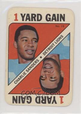 1971 Topps Game Cards - [Base] #19 - Charlie Sanders