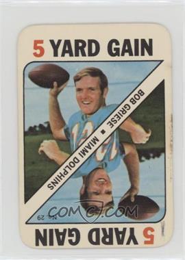 1971 Topps Game Cards - [Base] #29 - Bob Griese [Good to VG‑EX]