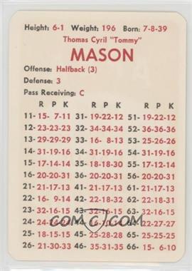 1972 APBA Football 1971 Season - [Base] #_TOMA - Tommy Mason