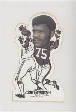 1972 NFLPA Vinyl Player Stickers - [Base] #_JOGR - Joe Greene